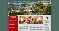 Desktop Screenshot of gite-cotejardins.com